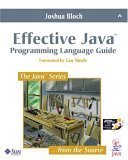 Cover of Effective Java : Programming Language Guide