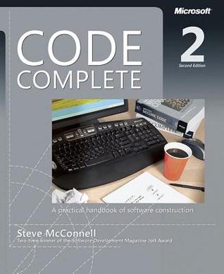 Cover of Code Complete: A Practical Handbook of Software Construction